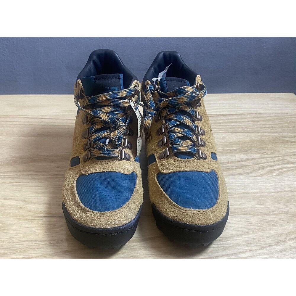 New Balance Men’s Rainer Hiking Boots Vibram‎ Sz Men 5/Womens 6.5 Tan/Blue